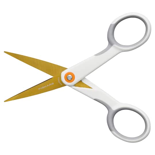 Fiskars® SoftGrip® No.5 Titanium Micro-Tip® Scissors